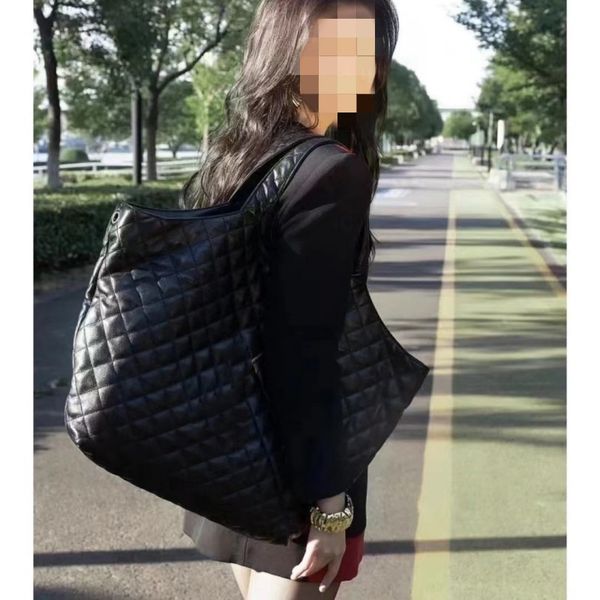 

new tote bag designer bag purse fashion tote bag leather messenger shoulder bag women's bag capacity composite shopping bag plain diamo