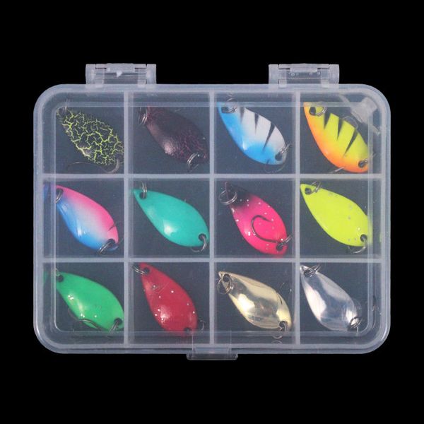 

2.5g/3.5g/5g metal fishing spoon lure simulate bionic fishing bait lures