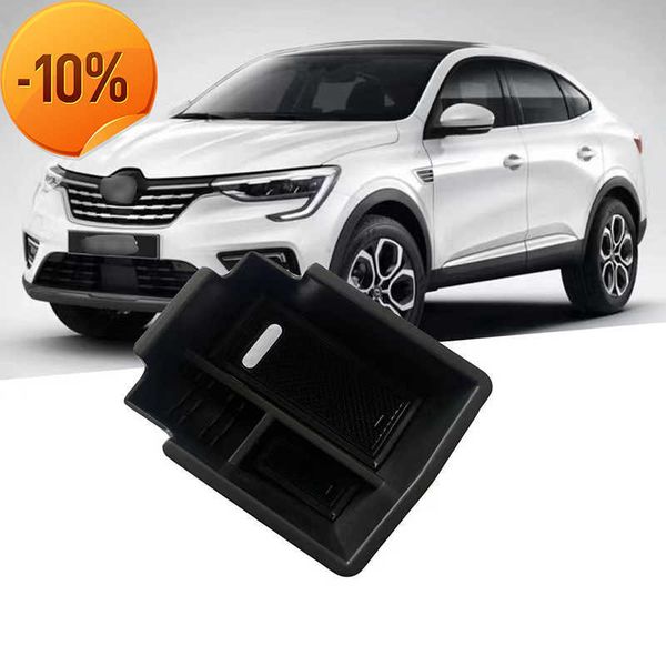 

wholesale car central control armrest non-slip rubber storage box tidying for arkana 2021 2022 interior modification accessories