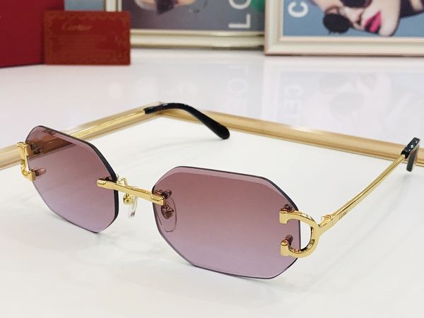 

signature sunglasses cheetah classic rectangle metal series vivid and smart business casual men women frame optical frame lens material pres, White;black