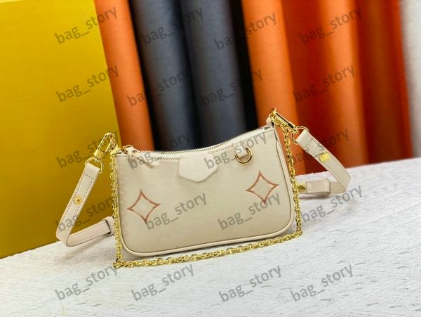 

2023 by the pool designer bag easy pouch on strap mini shoulder bag gradient womens hobo degrade blue rose pink grained monograms leather pu
