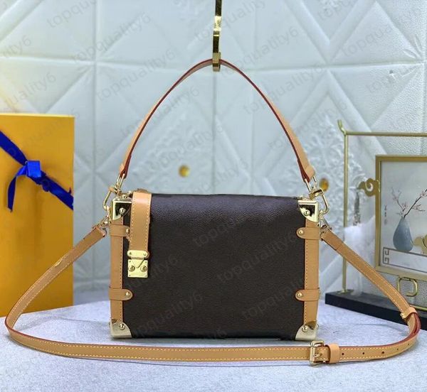 

classic designer bag side trunk women shoulder bag handbags purse tote bags box handbags purses wallets