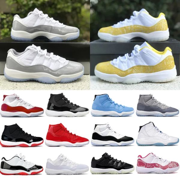 

shoes cycling ell jumpman 11 11s cement cool grey dmp cherry yellow snakeskin gamma blue 72- 25th anniversary, Black
