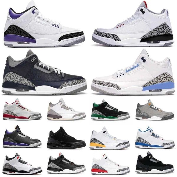 

mens shoes jumpman 3 3s basketball shoes cardinal red dark iris muslin racer blue pine green cool grey fragment unc laser orange georgetown