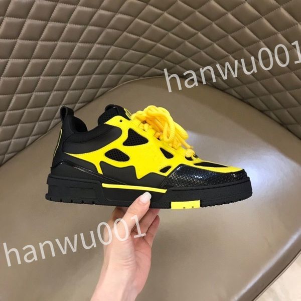 

new luxury loafer shoes for women's crystal women's trainer sneakerdesigner striped fashion retro leather men's sneakers, Black