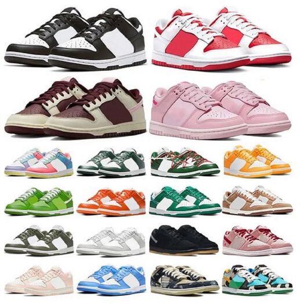 

2023 designer casual shoes men women sneakers white black panda grey fog unc gai varsity green laser orange syracuse mummy coast candy flat