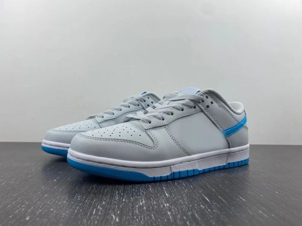 

dnks basketball running shoes light bone blue dv0831-001 sports designer outdoor skateboarding shoes with original box