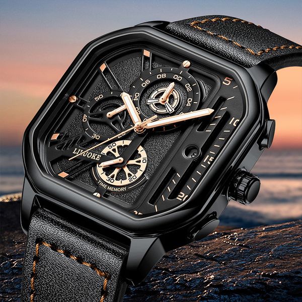 

wristwatches men's watches high-grade authentic luminous waterproof watches men's wholesale cross-border explosive men's watc, Slivery;brown