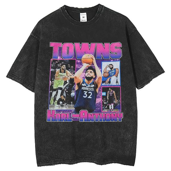 

high fashion men's 250g distressed basketball character print men's short sleeve t-shirt dark black t-shirt men's, White;black