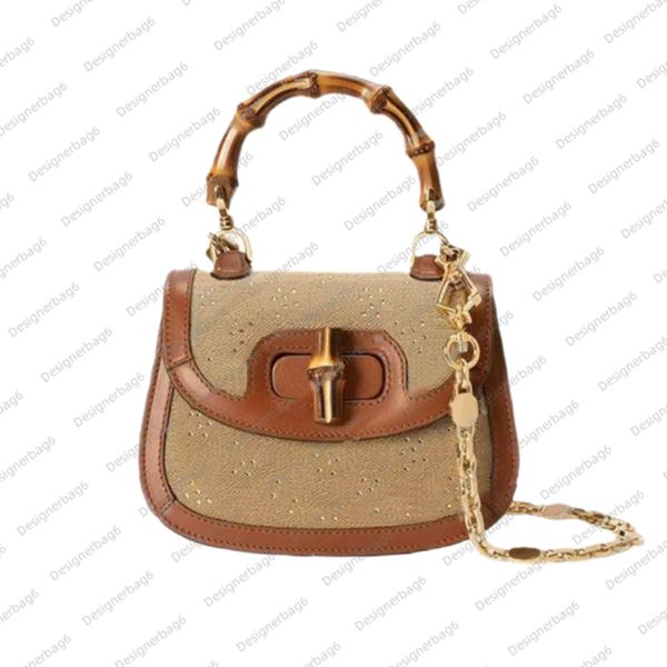 

10a ladies fashion casual designe luxury bamboo 1947 chain bag totes handbag crossbody shoulder bag messenger bag mirror quality