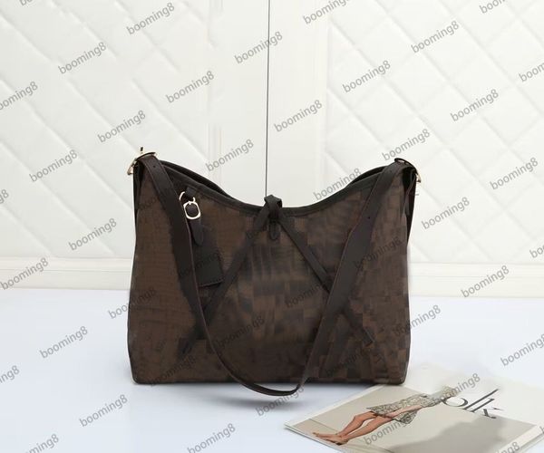 

leather handbag luxury designers bags women totes shoulder bag alphabet flower design large capacity messenger bags classic style lady handb