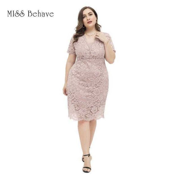 

fat sister v neck lace dress large size womens clothing party evening, Black;gray