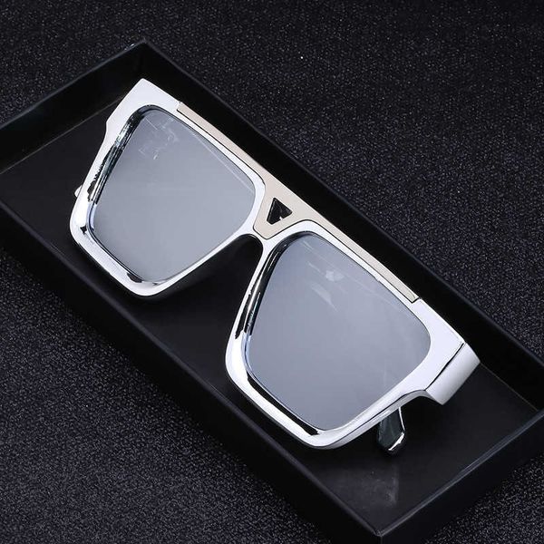 

kajila millionaire fashion box men's outdoor cycling sunglasses, White;black