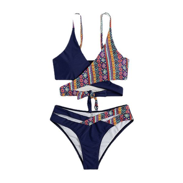 

criss cross bikinis set for women african designer swimwear female brazilian swimmsuit water sports wear beach equipment lady high waist hal