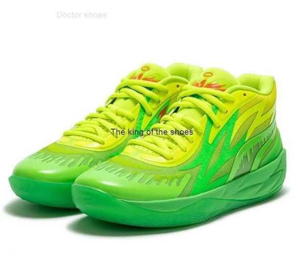 

mb1 rick morty basketball shoes mb2 mb02 sport shoe trainner sneakers kids grade school lamelo ball shoes mb01 black red grey men women for
