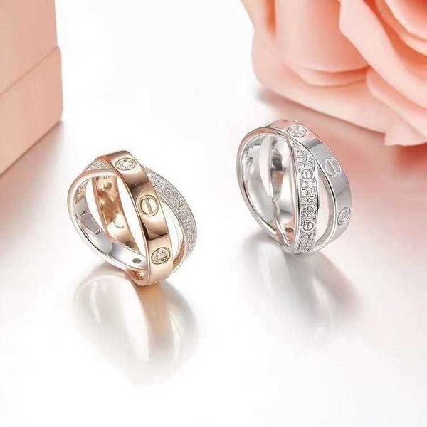 

high version jxj. s925 sterling silver card cross stars ring female fashion luxury delicate