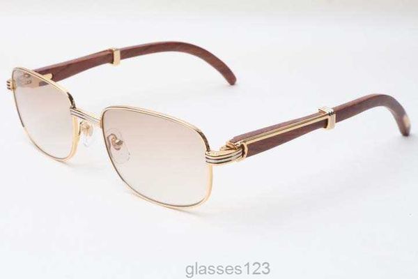 

factory outlet new style square wooden sunglasses 7381148 natural wooden eyeglasses size 56-21-135mm premium luxury sunglasses, White;black