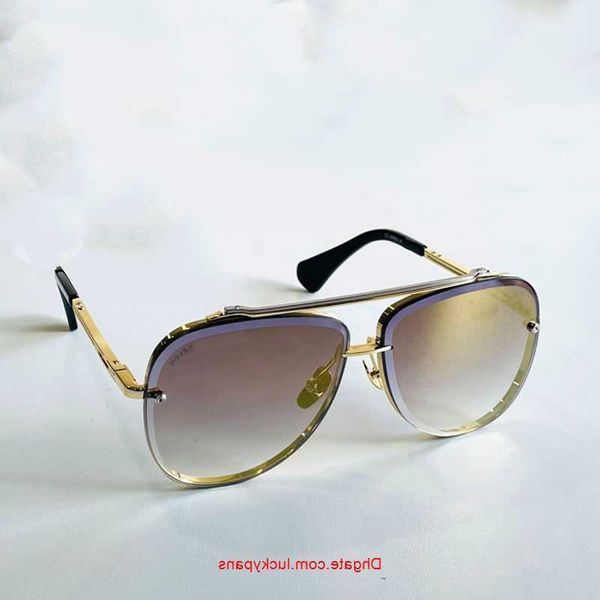 

dita mach seven sunglasses women sport style metal gold plated frame luxury business sunglasses designer men original box fjtk, White;black