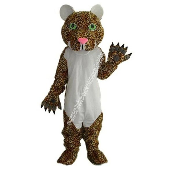 

leopard mascot costume cartoon anime theme character carnival adults size christmas birthday party outdoor outfit suit, Red;yellow