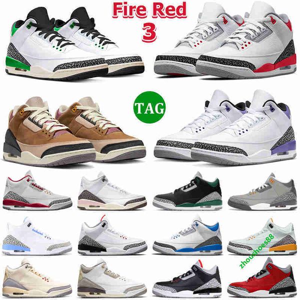 

jumpman 3 basketball shoes men women 3 fire red dark iris neapolitan desert elephant racer blue pine green cardinal muslin mens trainers
