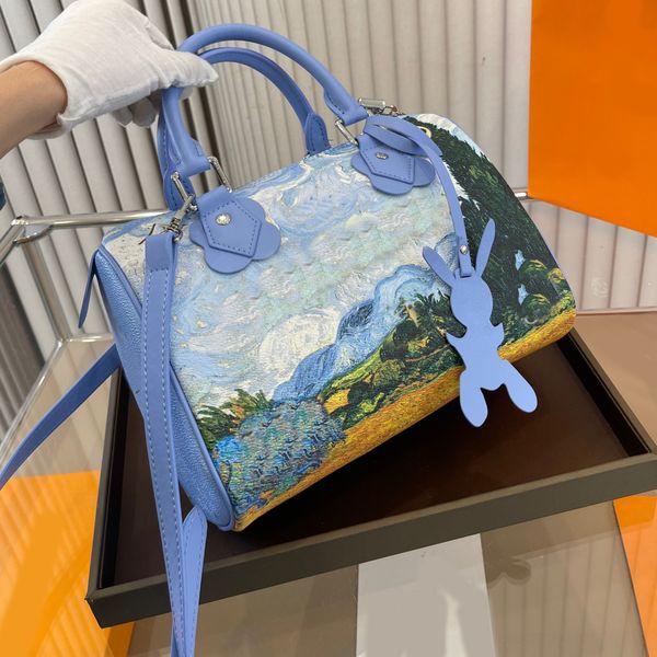 

pillow bags designer brand bag bostons totes crossbody luxury handbags fashion shoulder bag lady women letter purse phone landscape