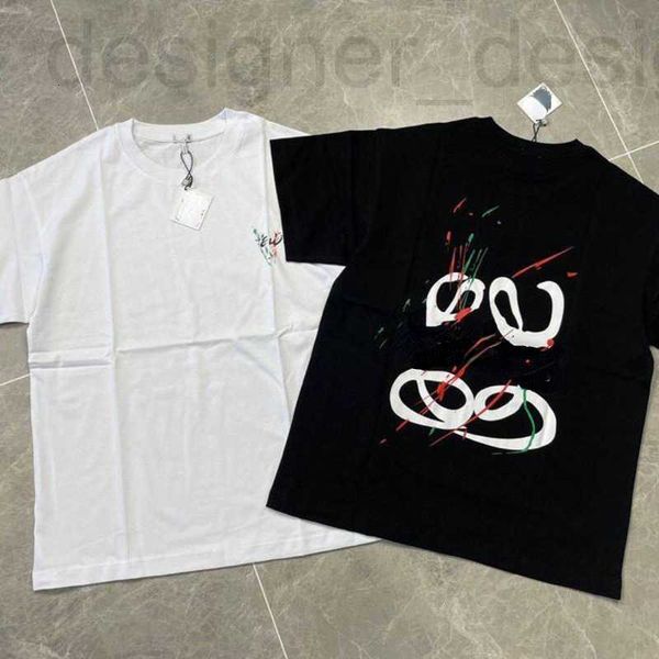 

men's t-shirts designer cotton mens t shirt fashion print short sleeve tshirts designer t men women sweatshirt round neck pullover tee, White;black
