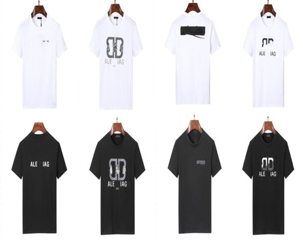 

designer t shirt summer short sleeve waves tee men women lovers luxury t-shirts fashion senior pure cotton size, White;black