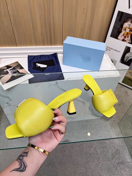 

designer sandals slides slippers leather slide platform slippers women's summer flat slippers women's 0609, Black