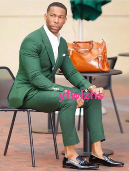 

wedding tuxedos double-breasted mens suit peak lapel formal business mens jacket blazer groom tuxedo coat pants 21511115, Black;gray