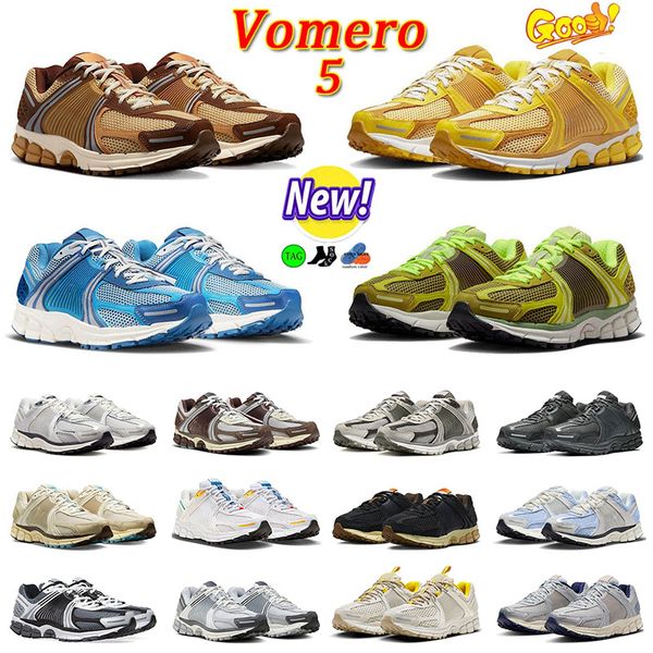

vomero 5 running shoes men women designer sneakers oatmeal vast grey pn dust worn blue olive varsity maize light iron ore mens womens outdoo