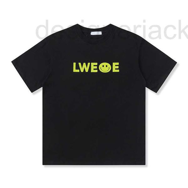 

men's t-shirts designer 23ss new heavy industry embroidery short sleeve pure cotton flat couple t-shirt keef, White;black