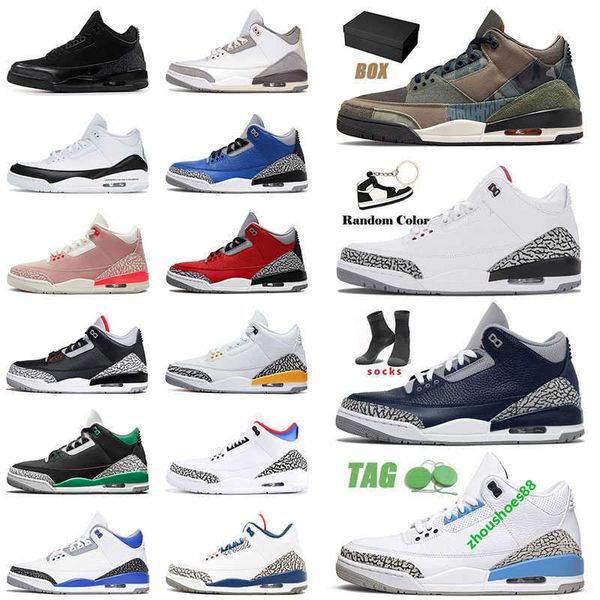 

patchwork jumpman 3 3s basketball shoes authentic for mens unc iii ture blue georgetown knicks rivals infrared black cement white men women