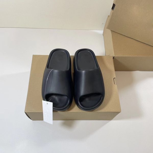

summer men women shoes high street slipper fashion scuffs runners designer sandals slippers flat men women designer beach casual new shoes s, Black