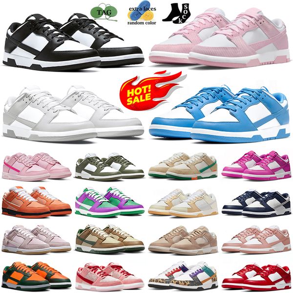 

low panda casual shoes triple pink corduroy designer sneakers lobster grey fog medium olive varsity green syracuse sandrift gai men women ou