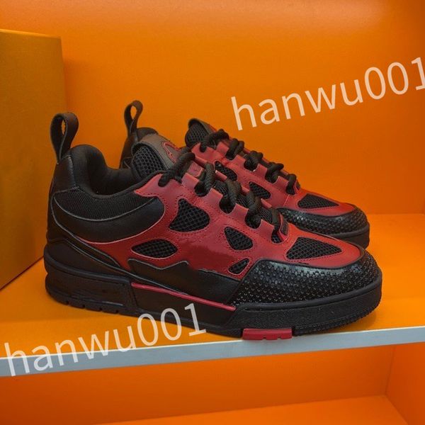 

2023 new luxury loafer shoes for women's crystal women's trainer sneakerdesigner striped fashion retro leather mens sneakers, Black