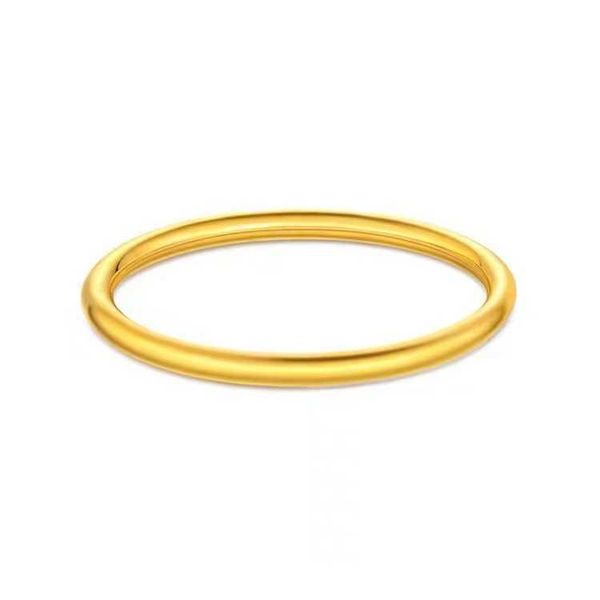 

designer new xinpinfang jewelry 18k gold au750 couple plain ring card to confession gift8hbo, Silver