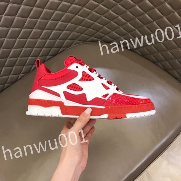 

new loafer shoes for women's crystal women's trainer sneakerdesigner striped fashion retro leather men's sneakers, Black