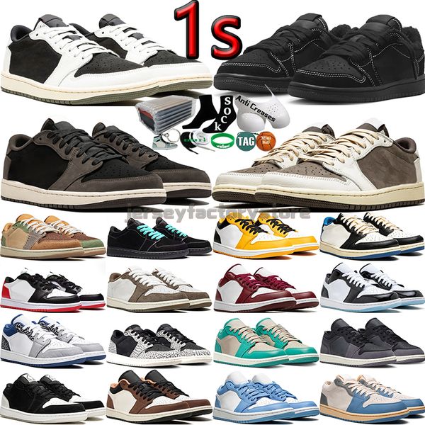 

1 1s low mens basketball shoes for women black phantom olive reverse dark mocha fragment unc concord bred toe panda men womens trainers outd