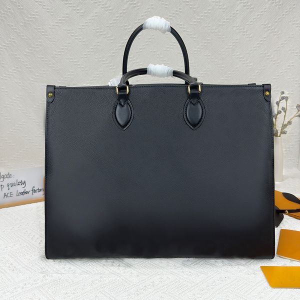 

designer tote bag 41cm l44925 genuine leather shopping bag