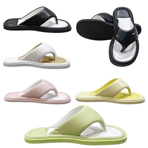 

slippers women's slippers flip-flops brand name slippers luxury slippers trend slippers puffs are soft and comfortable, Black