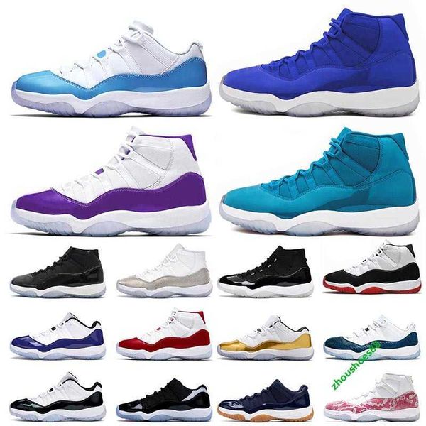

2023 new jumpman 11 retro basketball shoes 11s high mid low blue university blue purple man women sports sneakers trainers