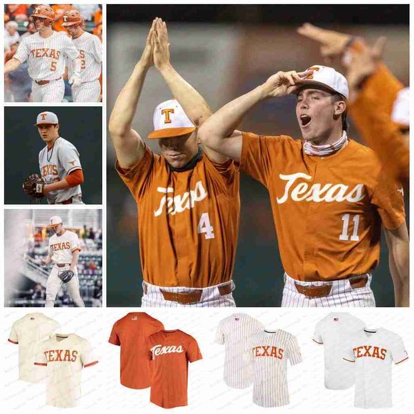 

custom stitched texas longhorns baseball jersey ivan melendez cam williams douglas hodo iii zach zubia silas ardoin eric kennedy trey faltin, Blue;black