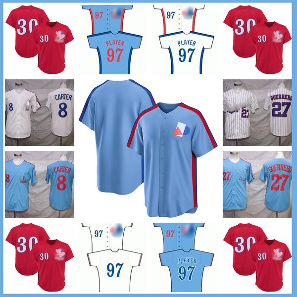 

baseball jerseys montreal expos baseball jerseys andre dawson gary carter pete rose tony perez vladimir guerrero tim raines 33 larry walker, Blue;black