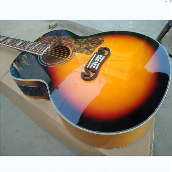 

solid spruce 43 jumbo body guitar 43-inch sunburst j200 soundtrack on ksg