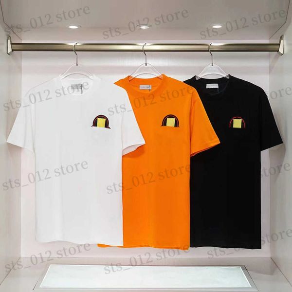 

men's t-shirts embroidered designer quality t shirt streetwear clothes tees fashion short sleeve leisure tshirt clothing women dresses, White;black