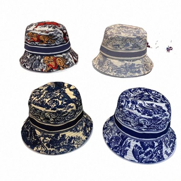 

wholesale bucket hat designer mens baseball caps woman brand head hats embroidered bone men women casquette sun hat gorras sports mesh truck, Blue;gray