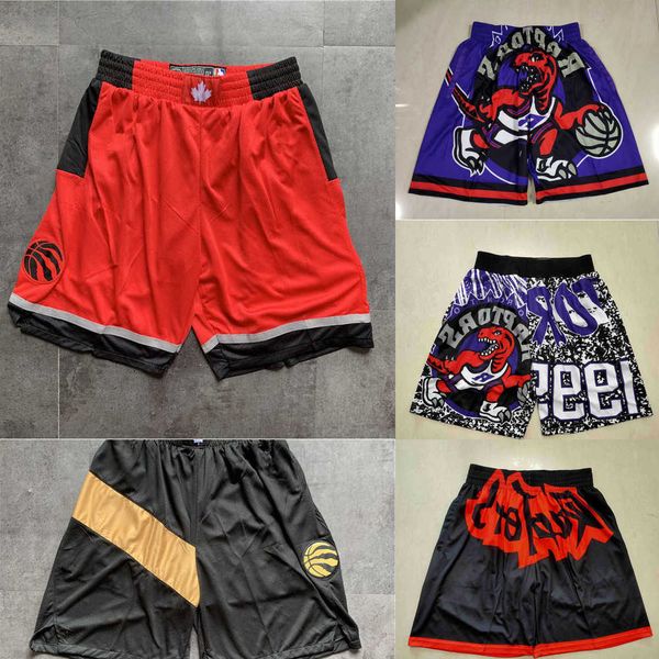 

toronto''raptors''men throwback basketball shorts pocket, Black