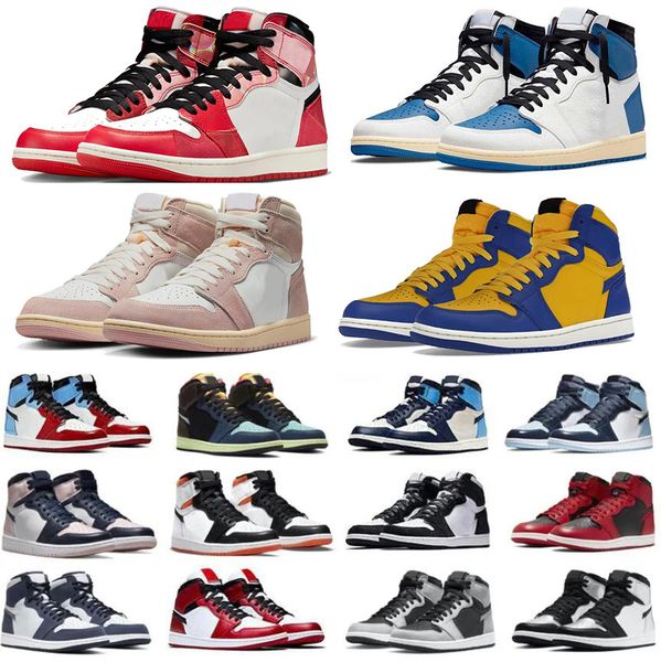 

1 1s mens basketball shoes sneaker lost and found gorge green starfish bred patent dark mocha denim silver toe newstalgia shadow men women