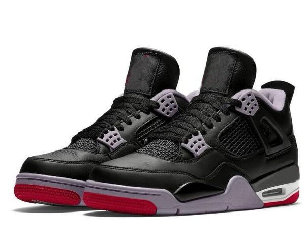 

4 frozen moments men basketball shoes bred reimagined 4s red outdoor sports sneakers blue aq9129-001 light iron ore/sail-neutral grey-black-