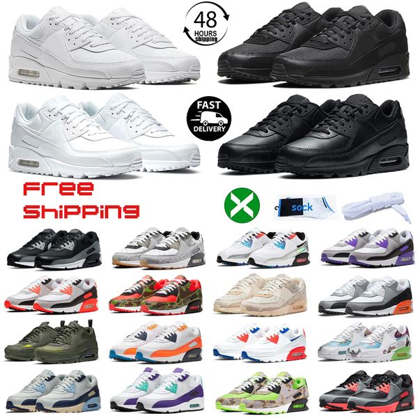 

designer sports 90 running shoes max 90s black white gum blue void 90s caramel peace love viotech be true mens women trainers sneakers eur 3